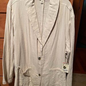 NEW Ana beige blazer 2X